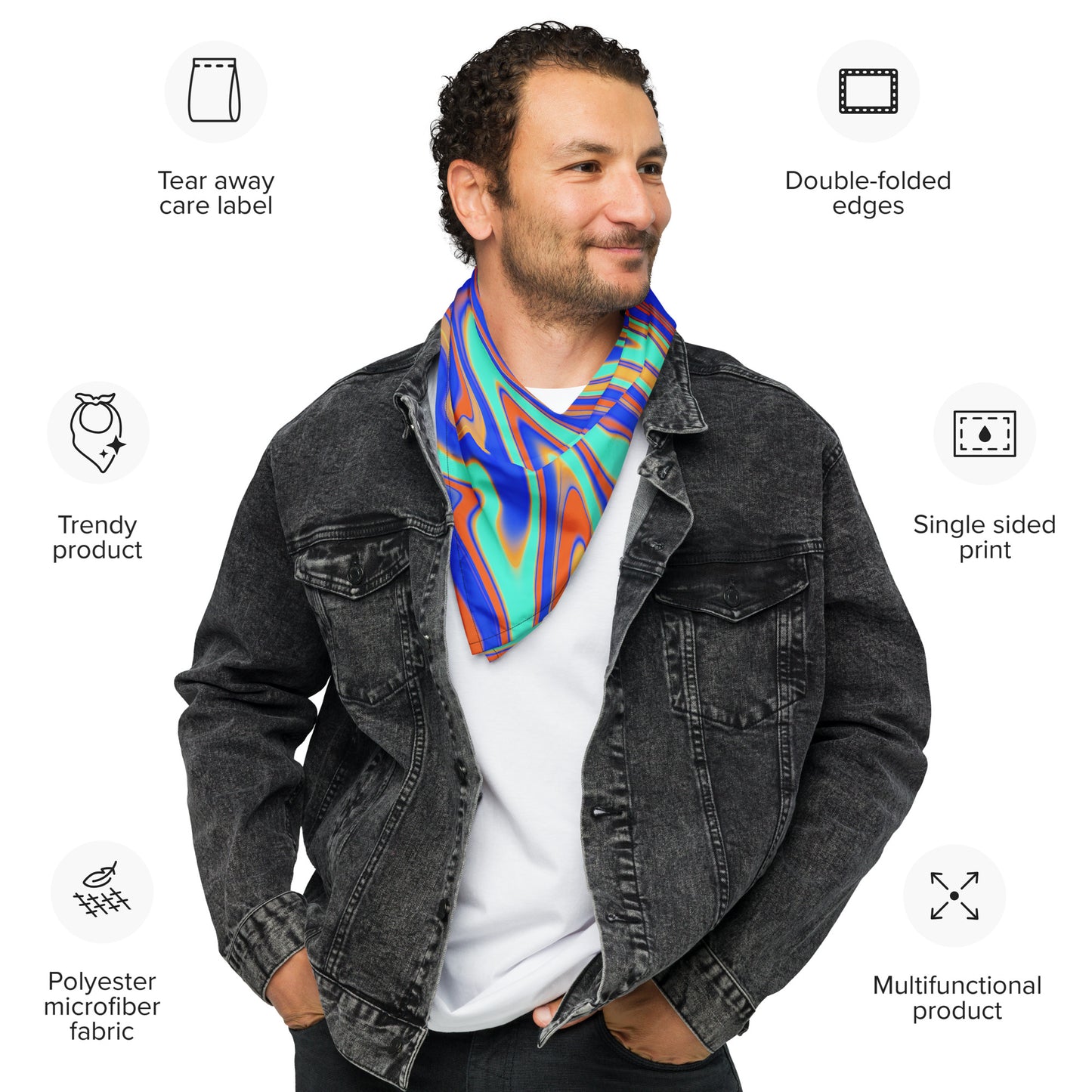 Eternally Grateful All-over print bandana