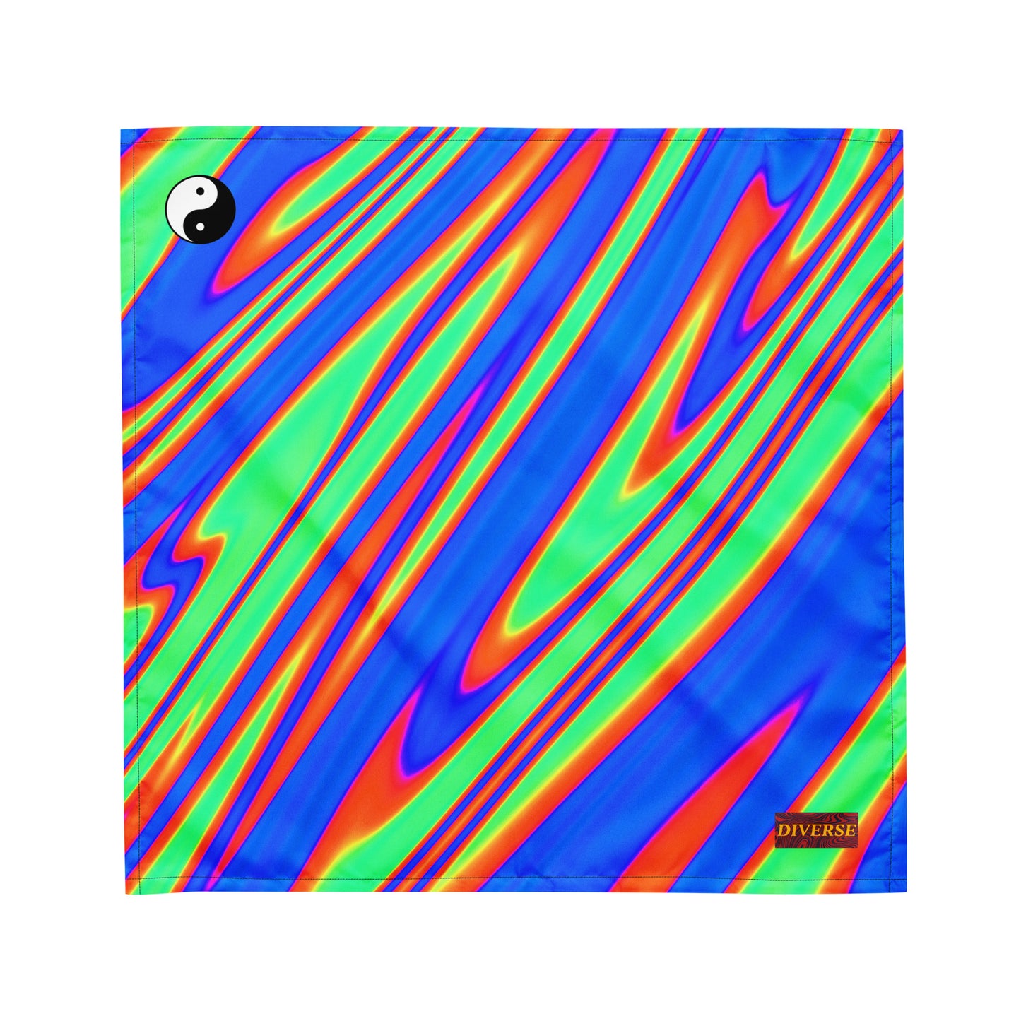 Solar Slime v2 Rainbow Rag Bandana