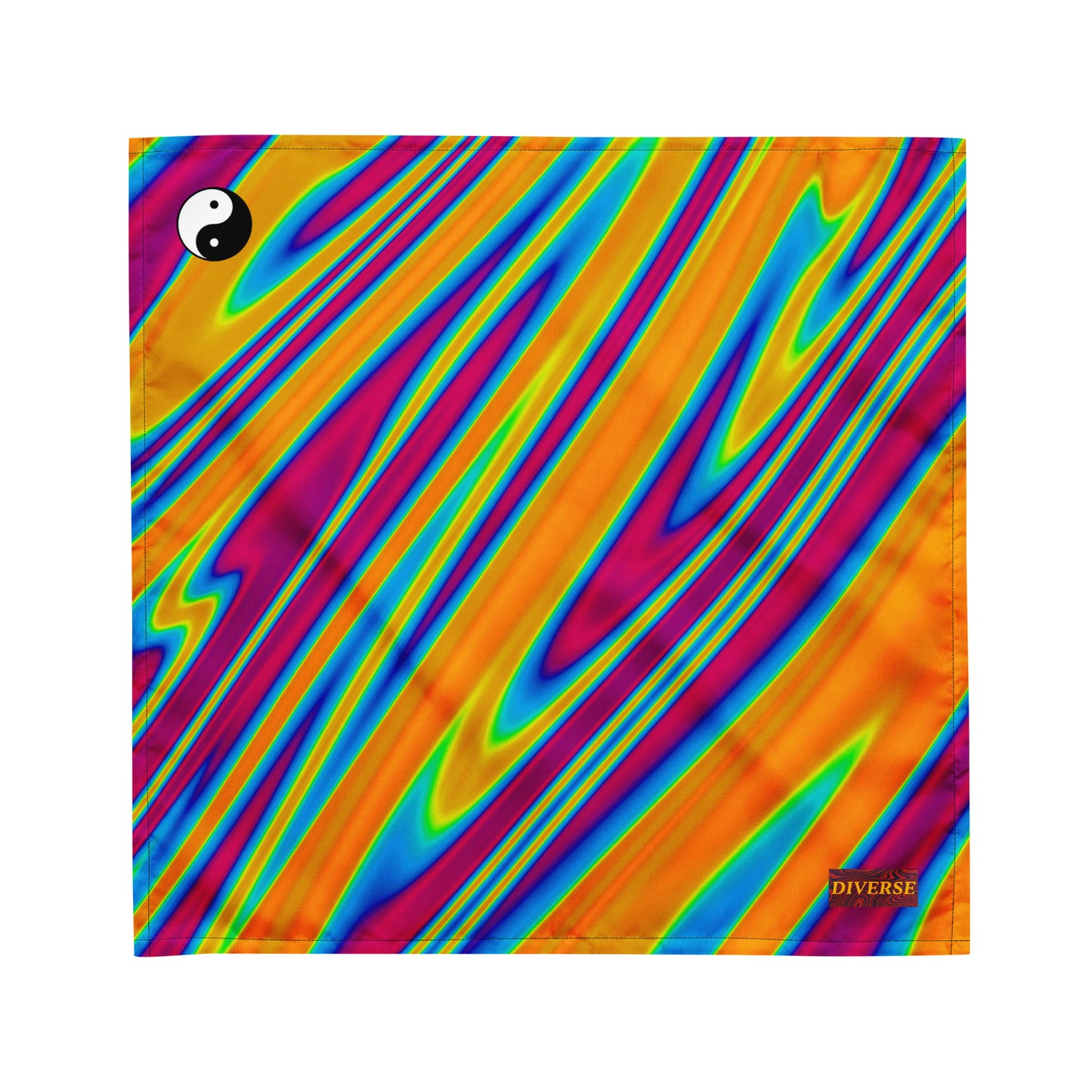 Solar Slime v3 Rainbow Rag Bandana