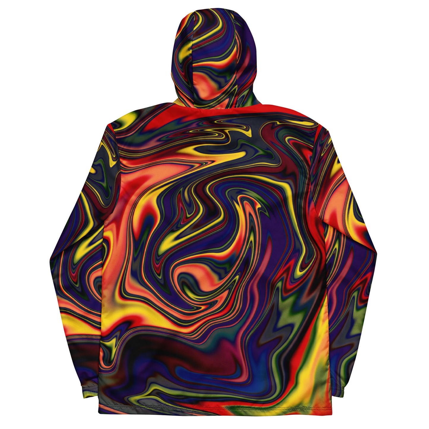 Magma allover windbreaker