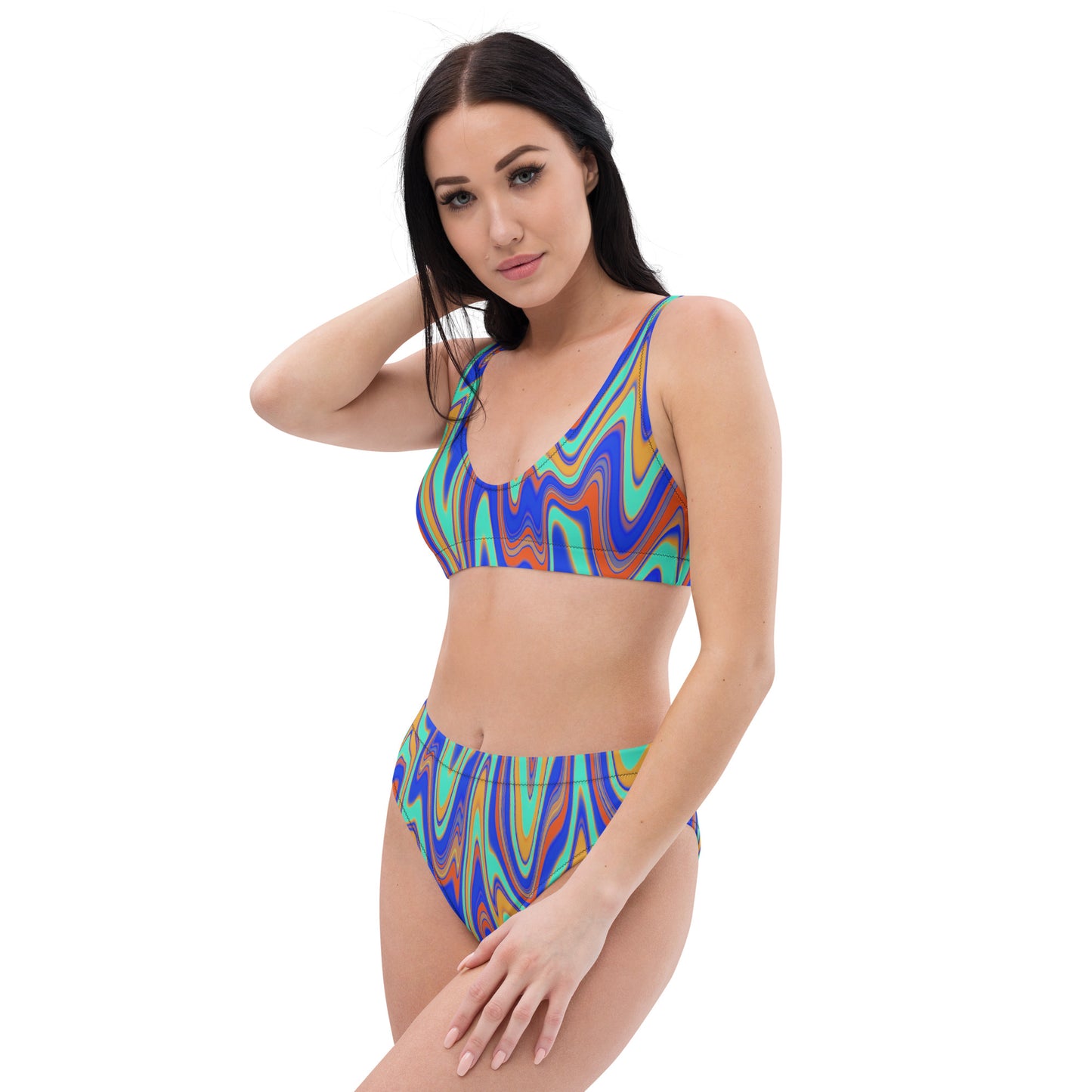 Eternally Grateful Recycled high-waisted bikini