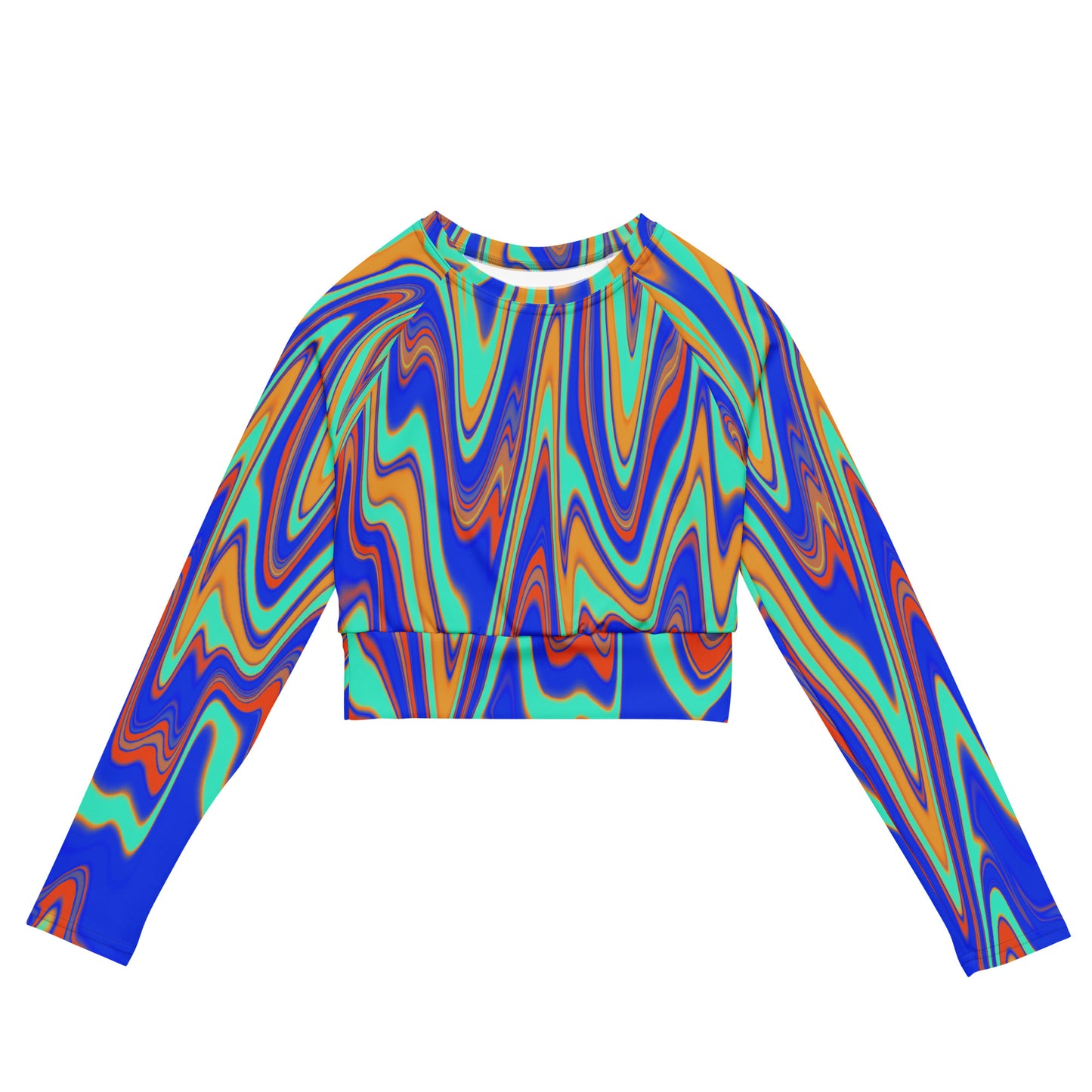 Eternally Grateful Recycled long-sleeve crop top