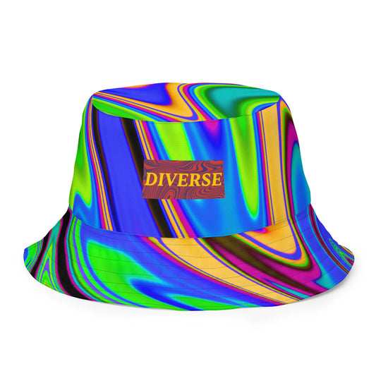 Chromatic Dreamz v2 Reversible bucket hat