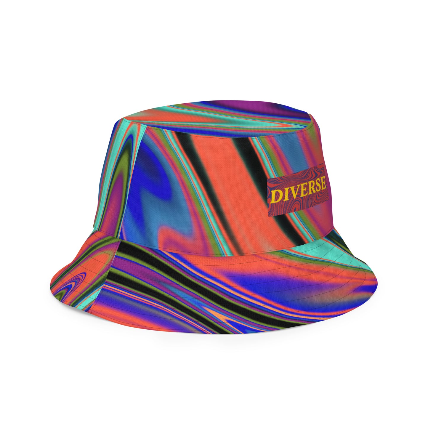 Chromatic Dreamz Reversible bucket hat