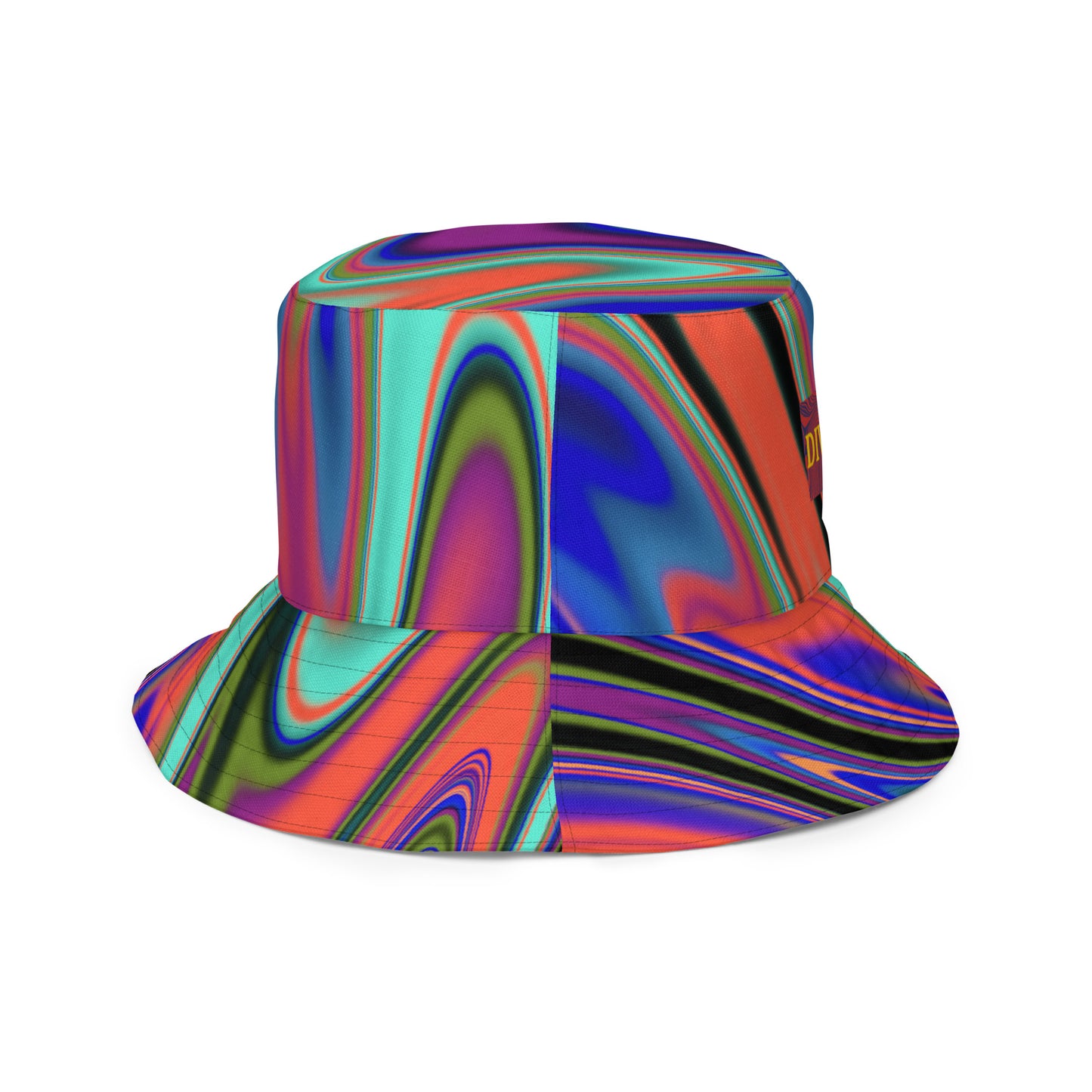 Chromatic Dreamz Reversible bucket hat