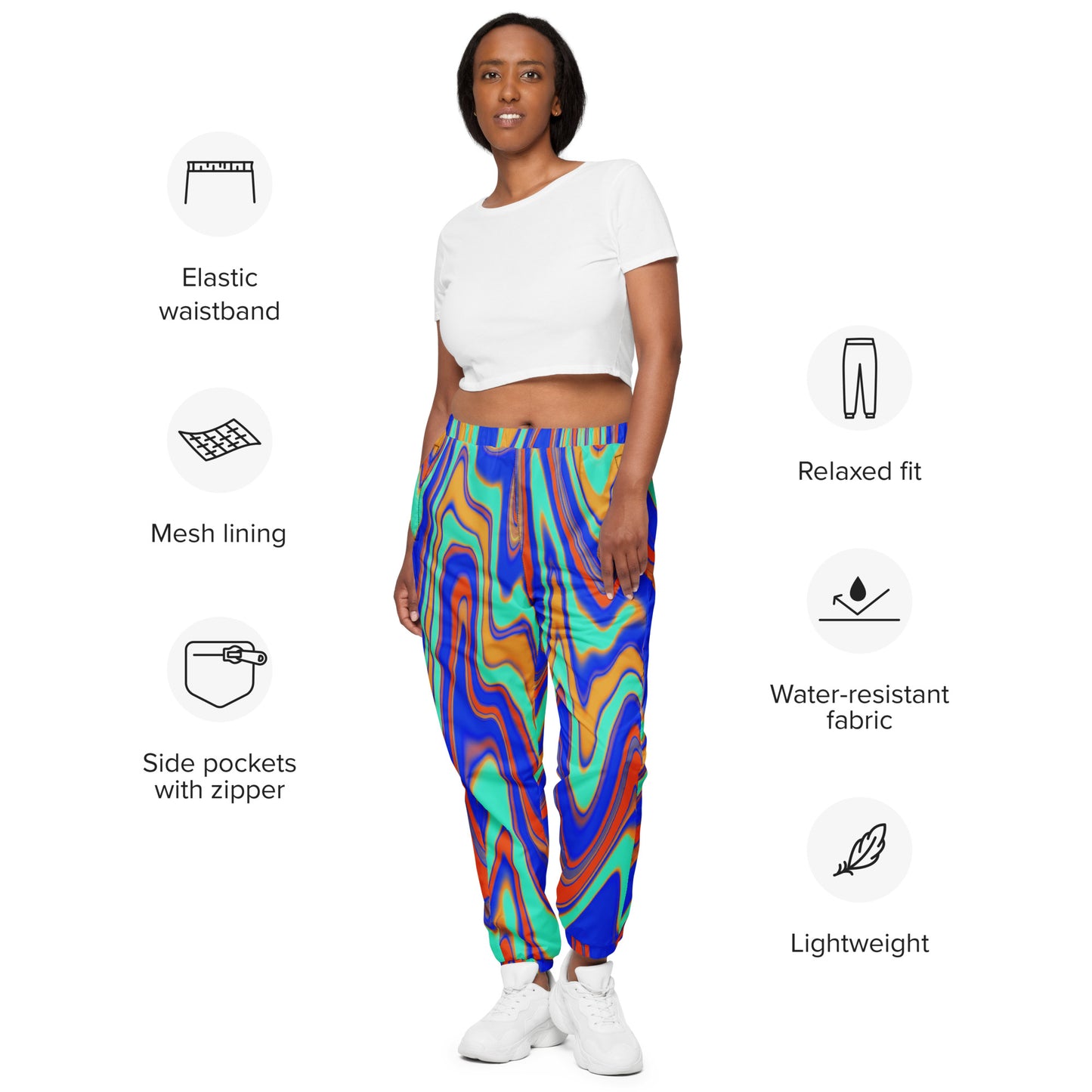 Eternally Grateful Unisex Prismatic Track Pants