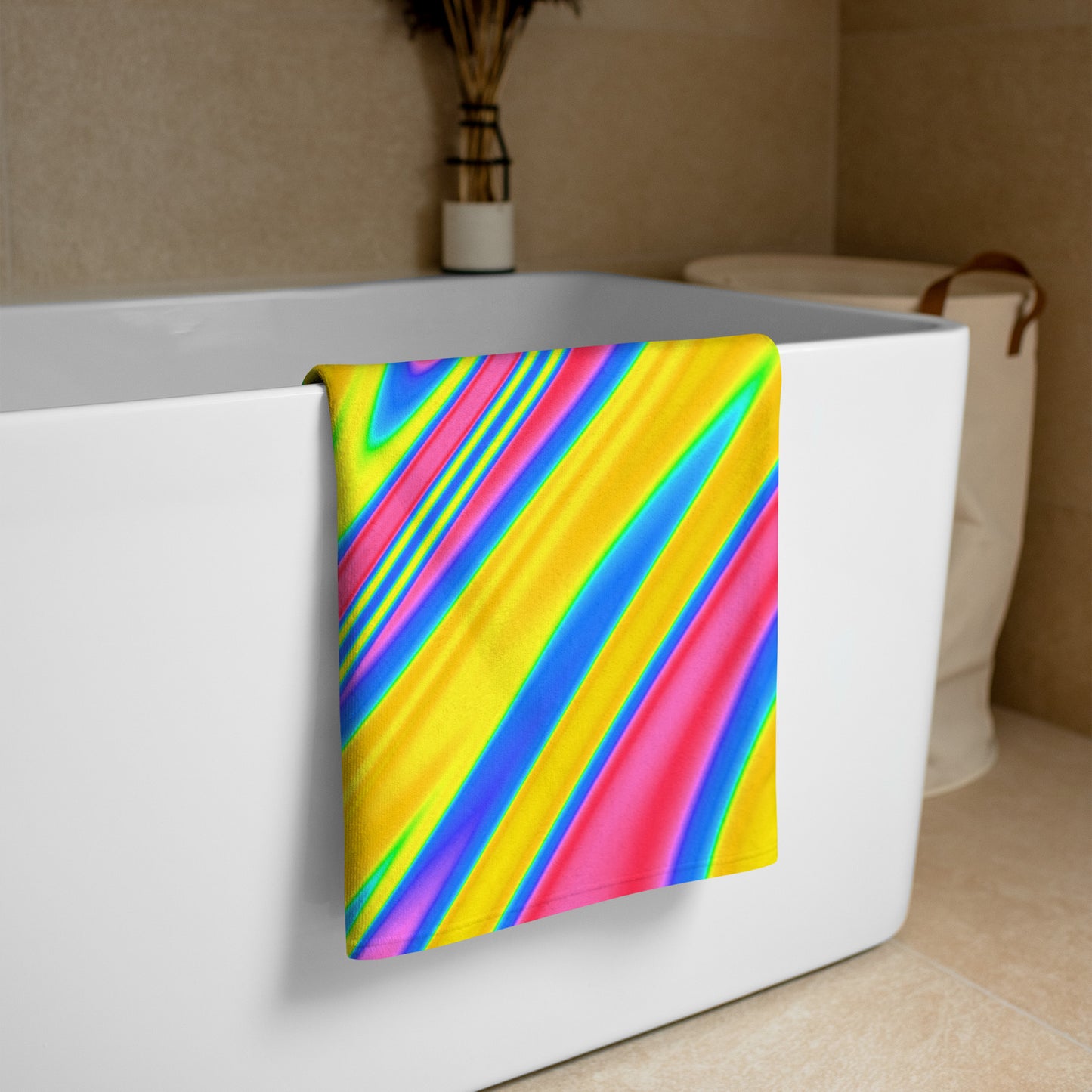 Solar Flare Trippy Towel