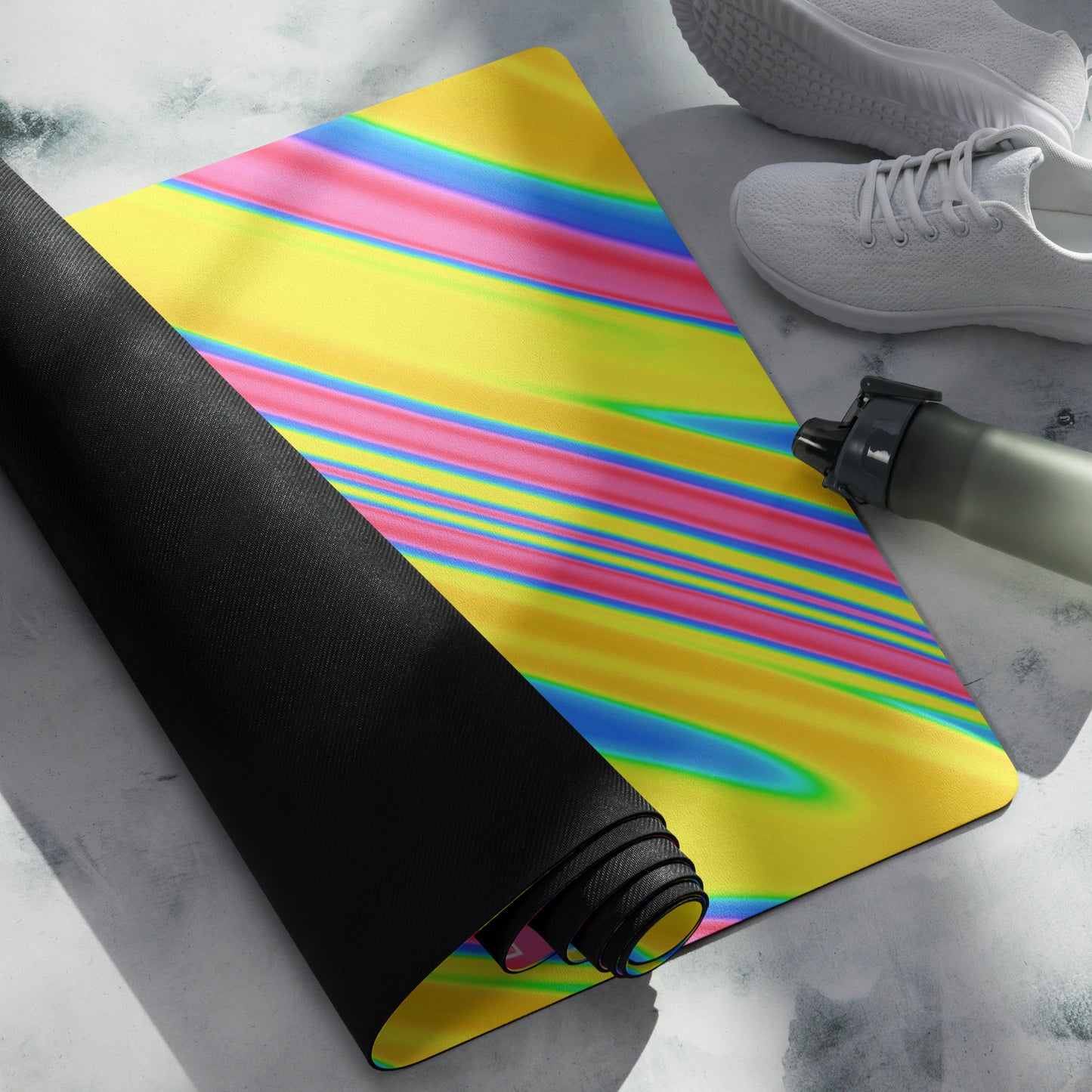 Solar Slime Yoga mat