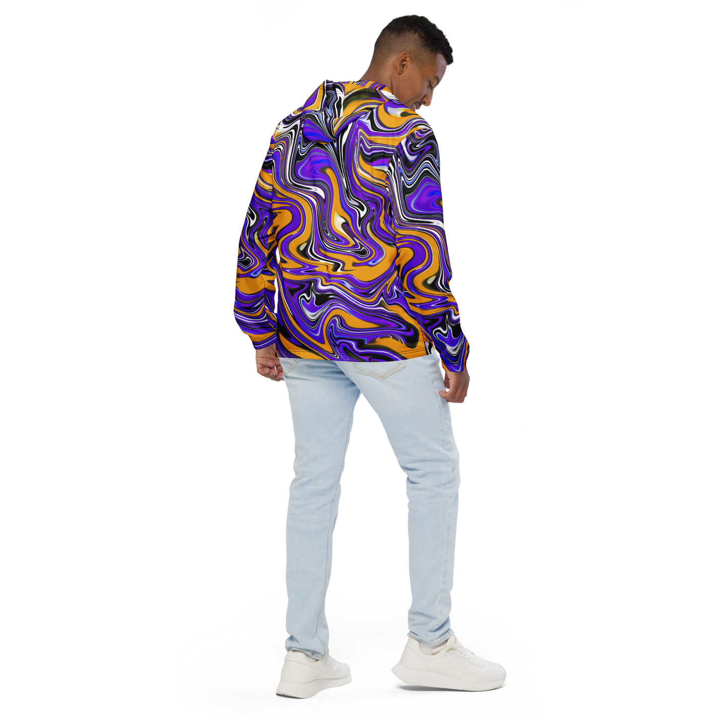 Electric Gold Tips Men’s Windbreaker