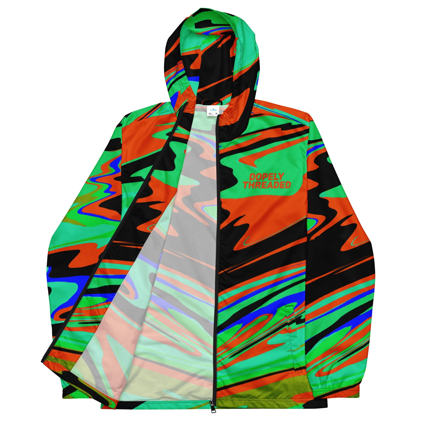 Color Camo Windbreaker