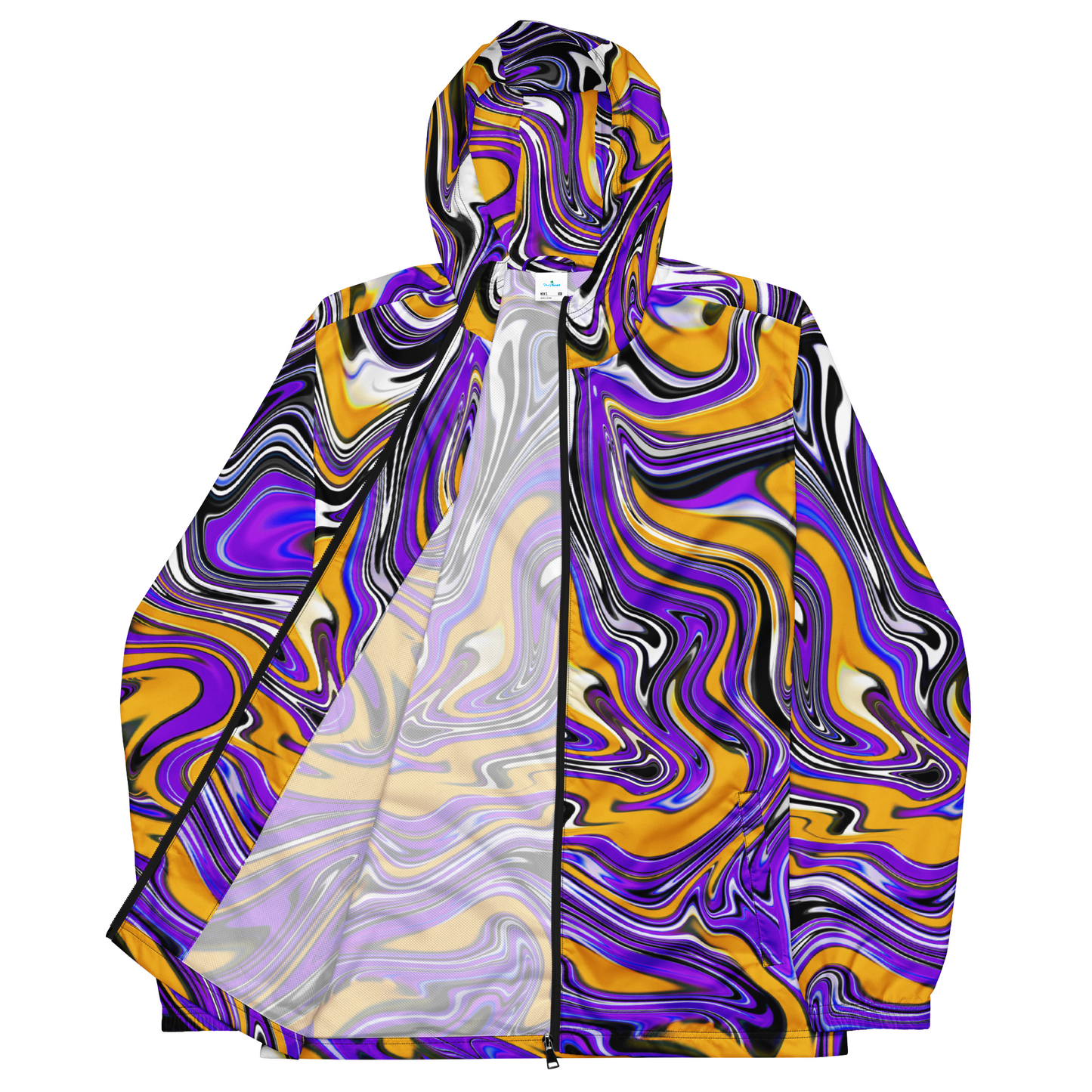 Electric Gold Tips Men’s Windbreaker