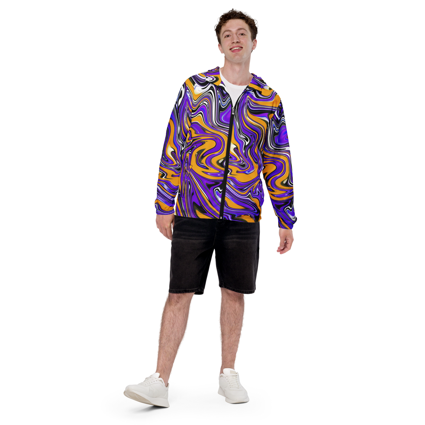 Electric Gold Tips Men’s Windbreaker