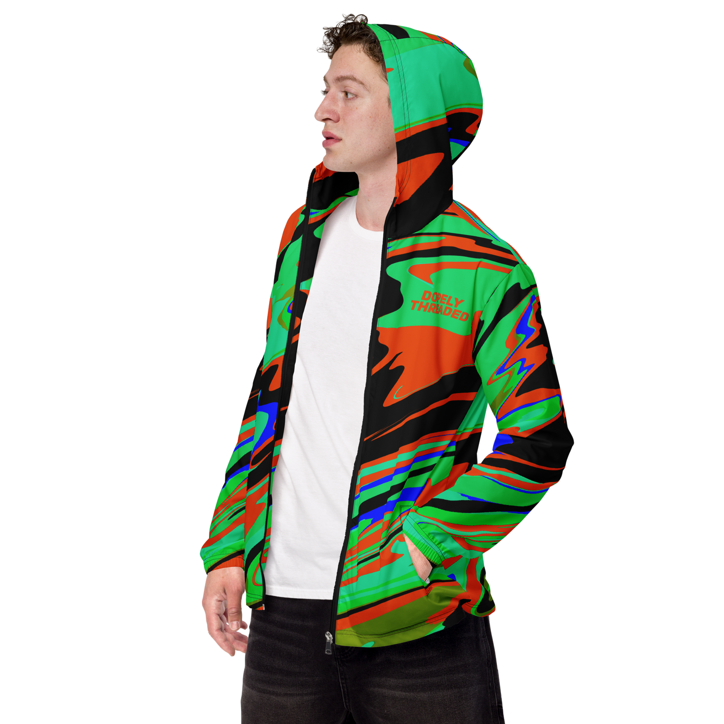 Color Camo Windbreaker