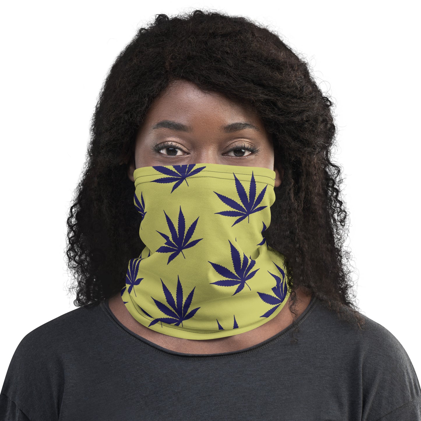 Purp & Yellow Neck Gaiter