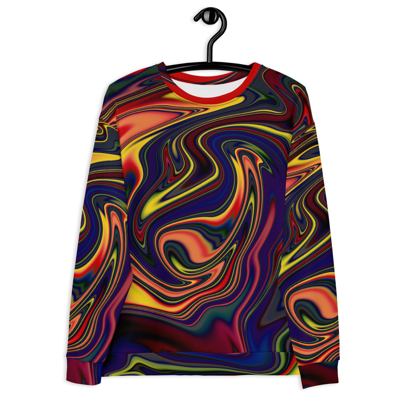 Psychedelic Liquid Drip #1 Unisex Sweatshirt