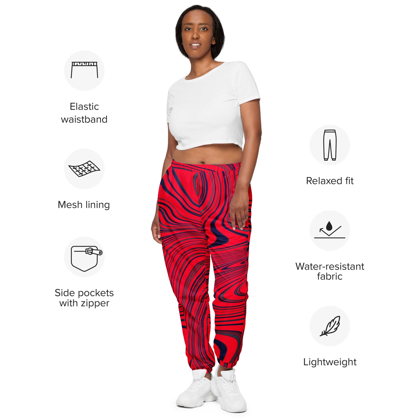 Swirl Flow Unisex track pants