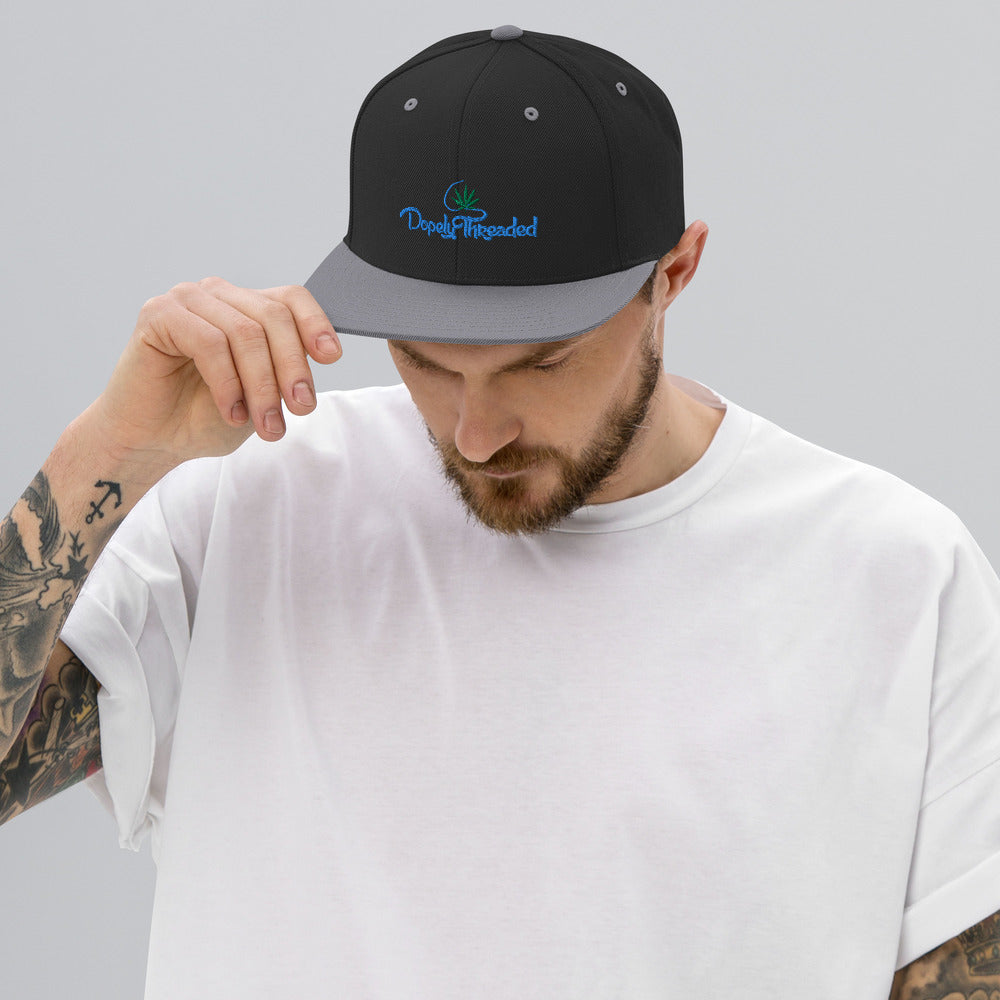 Dopely Threaded Logo - Snapback Hat