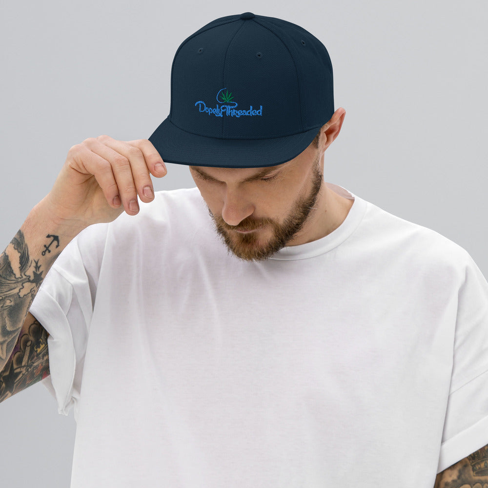 Dopely Threaded Logo - Snapback Hat