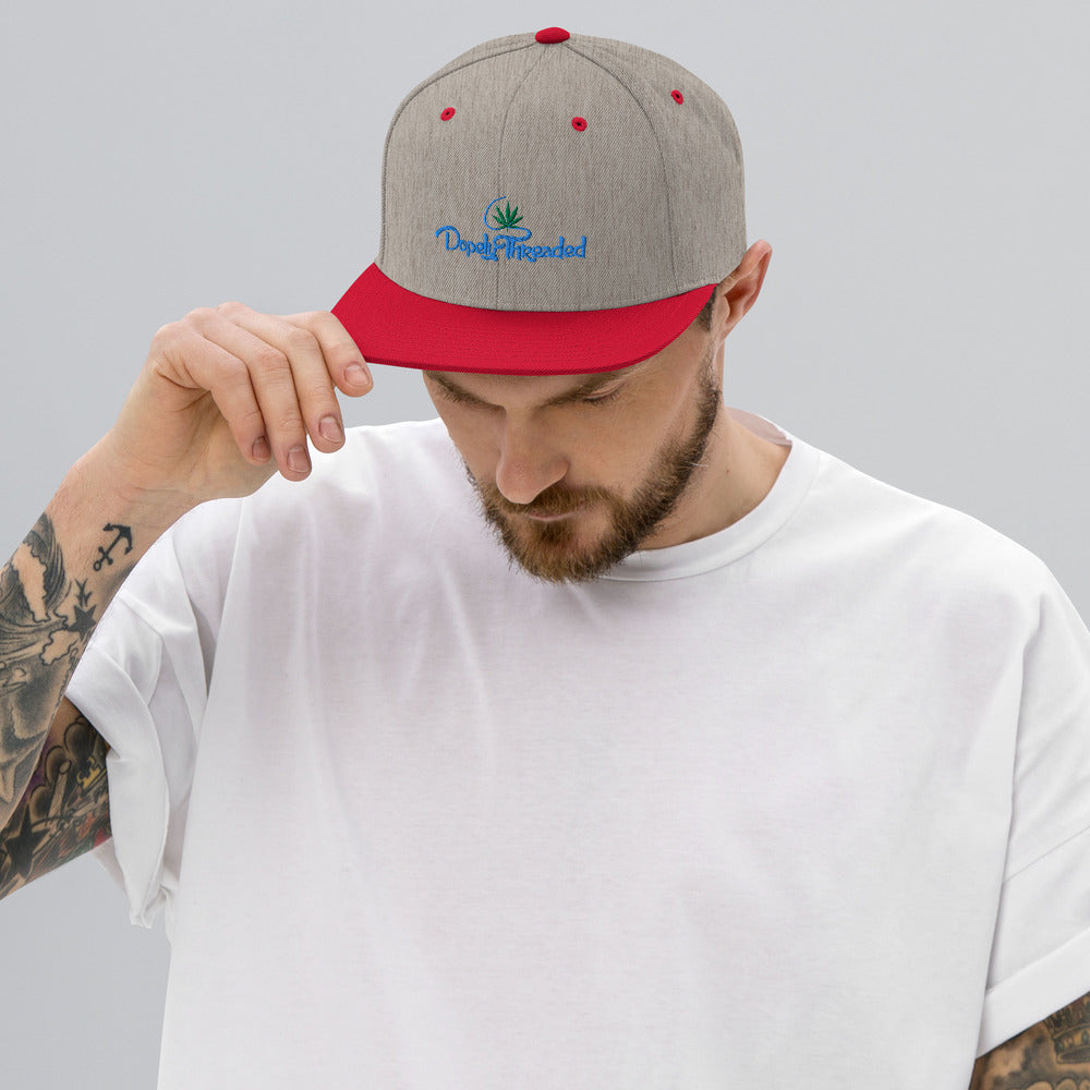 Dopely Threaded Logo - Snapback Hat