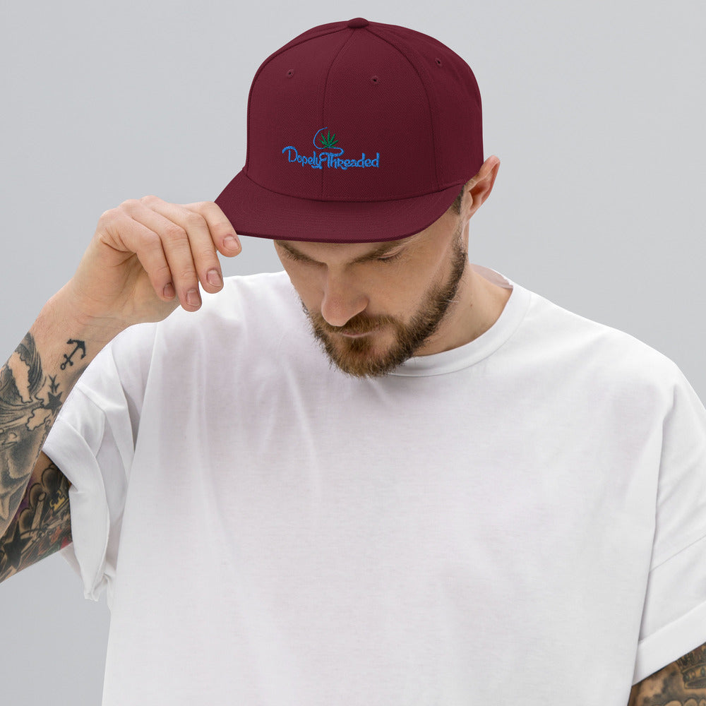 Dopely Threaded Logo - Snapback Hat