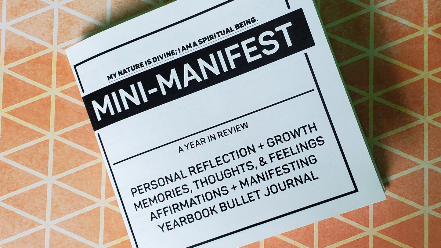 The Mini-Manifest Yearly Journal