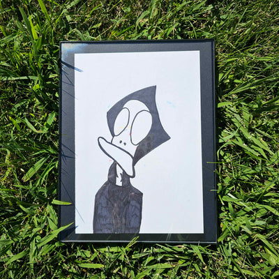 Grim.