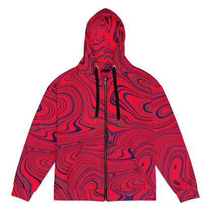 Swirl Flow zip hoodie
