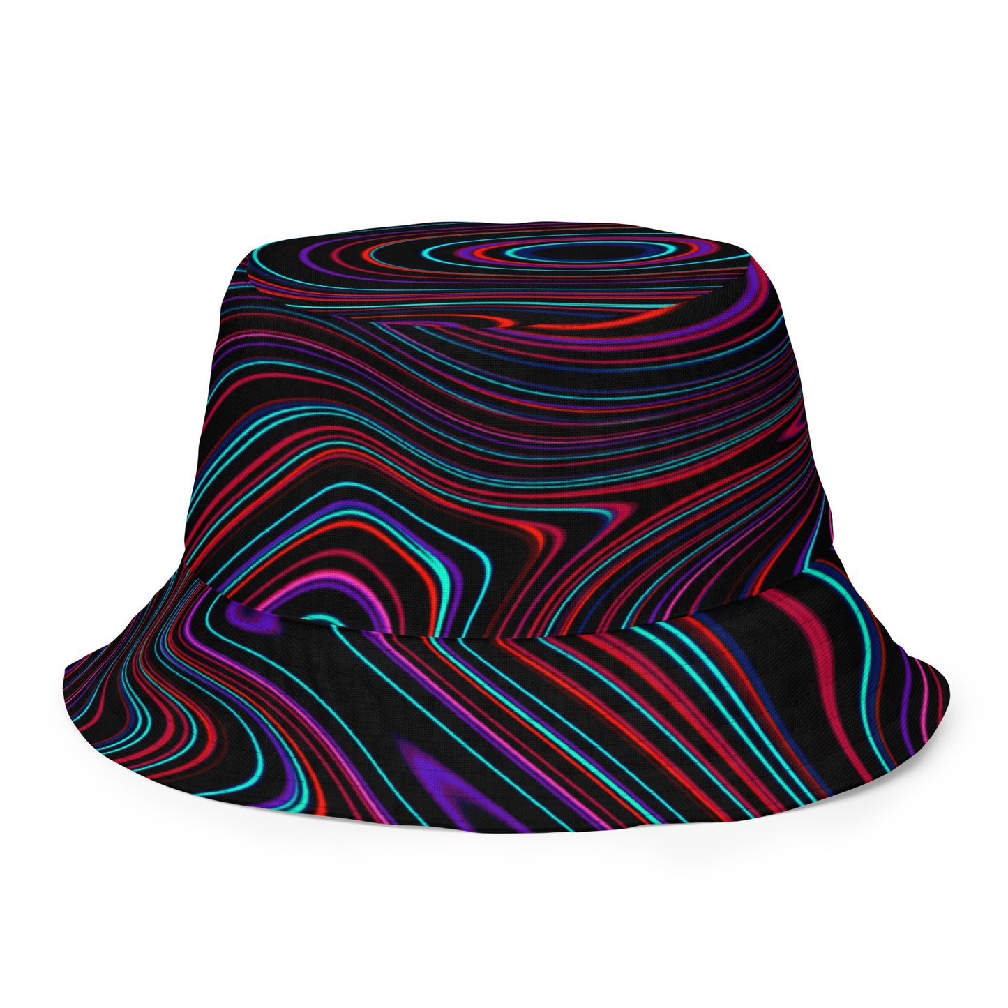 Swirl Flow Reversible bucket hat