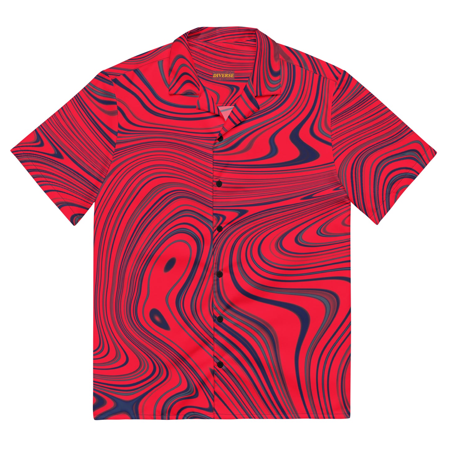 Swirl Flow Unisex button shirt