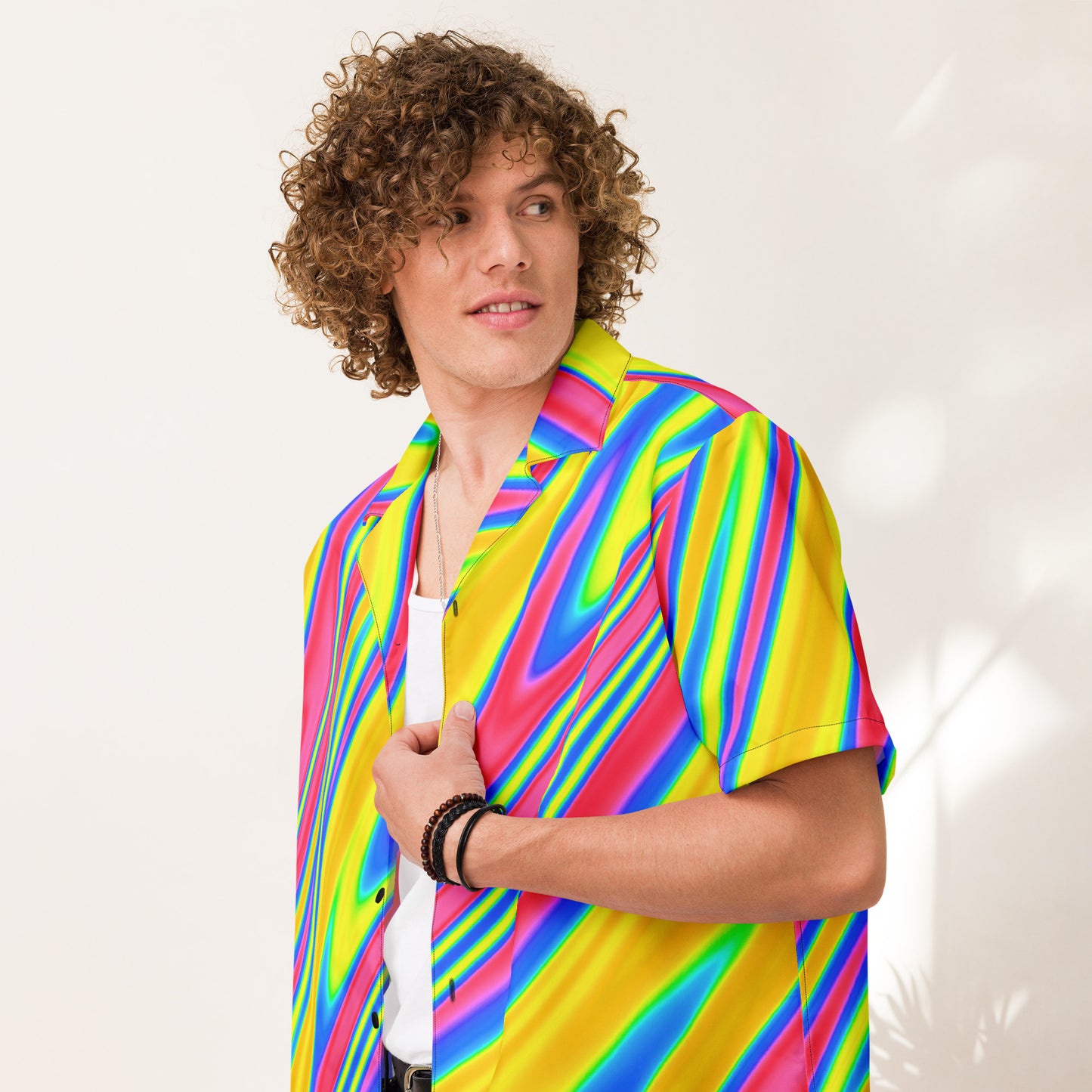 Solar Slime Unisex button shirt