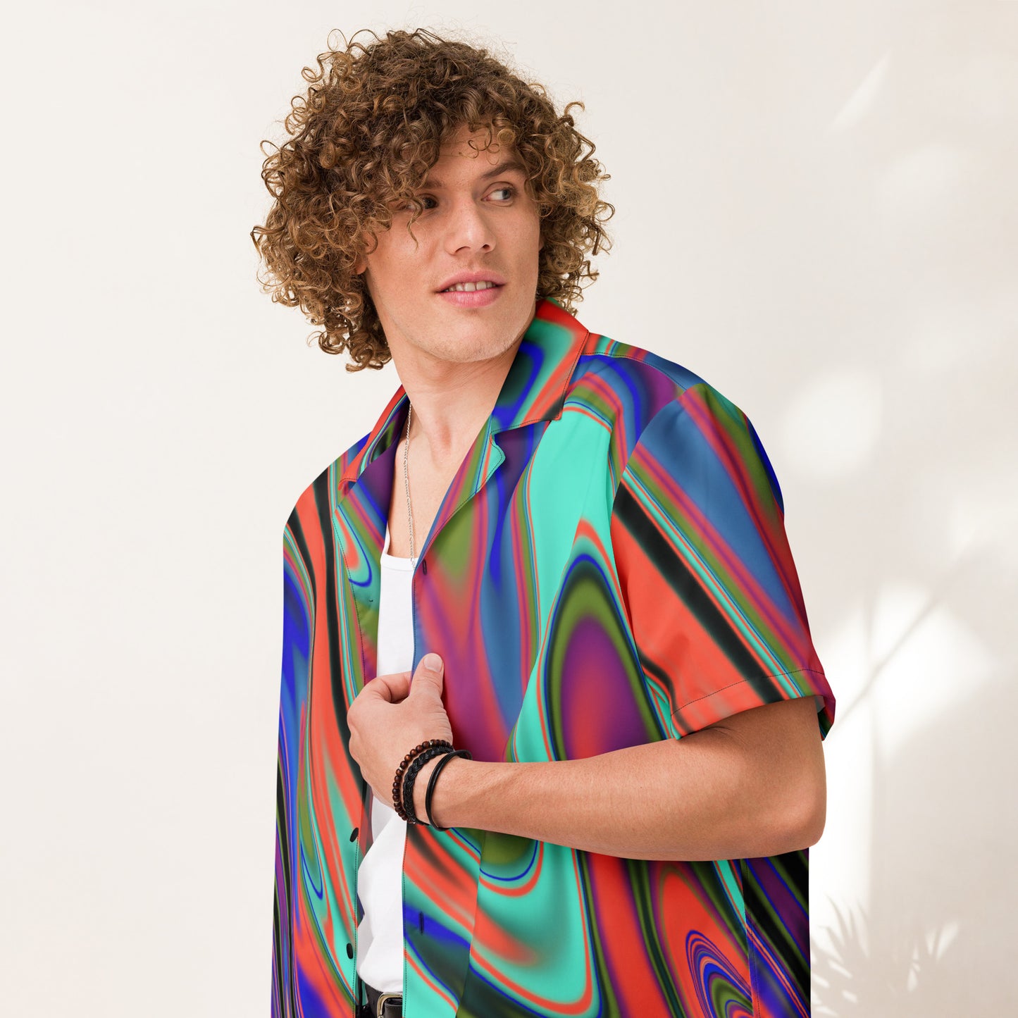 Chromatic Dreamz Unisex button shirt