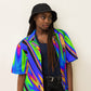 Chromatic Dreamz v2 Unisex button shirt