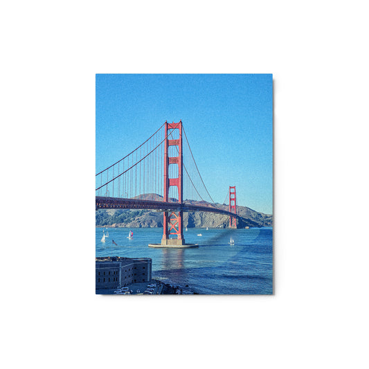 "The Golden Gate" 8x10 Metal prints
