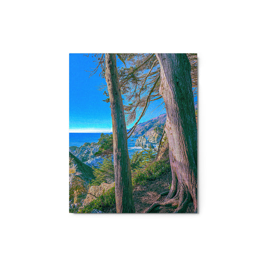 "Big Sur: On The Edge" 8x10 Metal prints