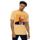 Trump Mugshot "Orange Steel" Men’s premium heavyweight tee