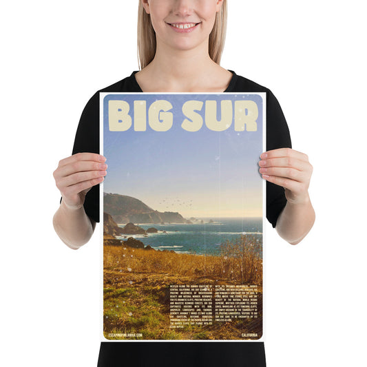 Big Sur Travel Poster