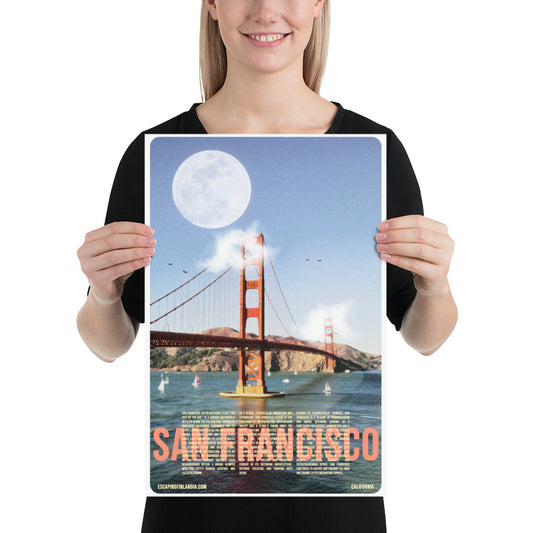 San Francisco Travel Poster