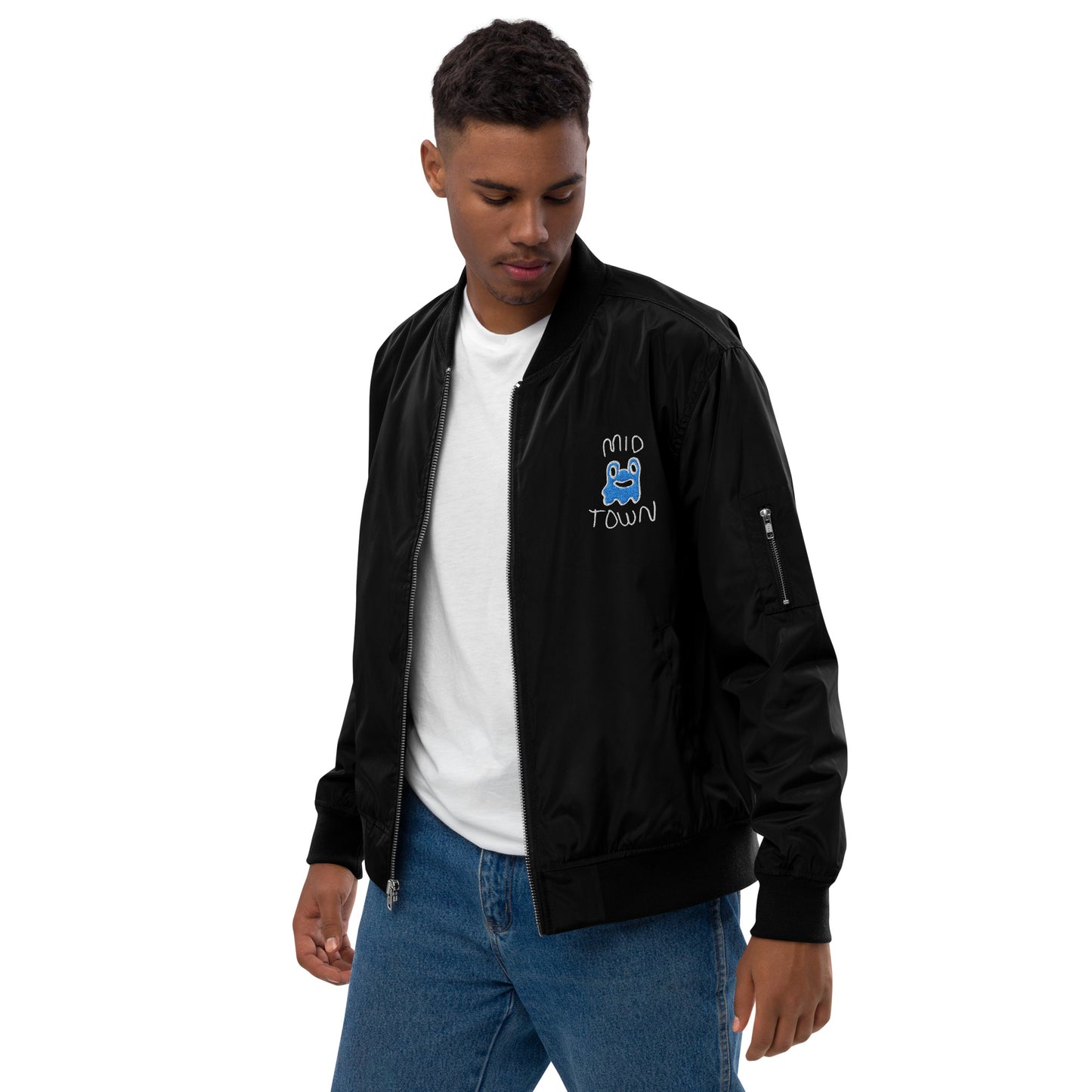 Mid Town Premium recycled bomber jacket