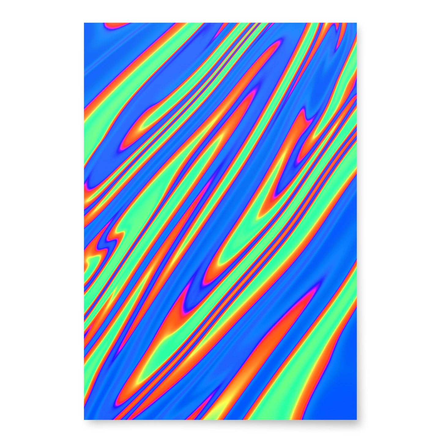 Solar Slime Wrapping paper sheets