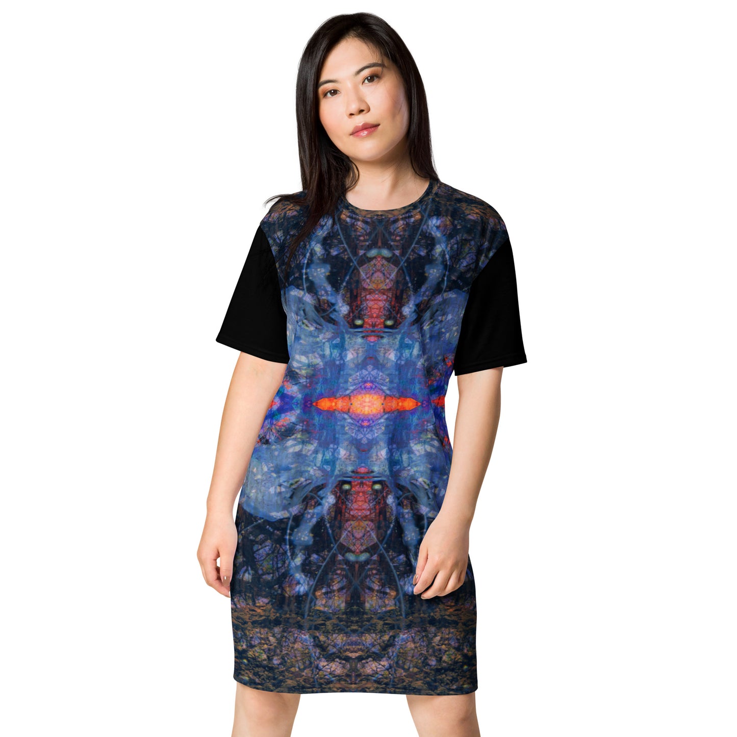 Abstractions T-shirt dress
