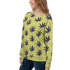 Yellow Leaf Print Unisex Sweet Sweatshirt