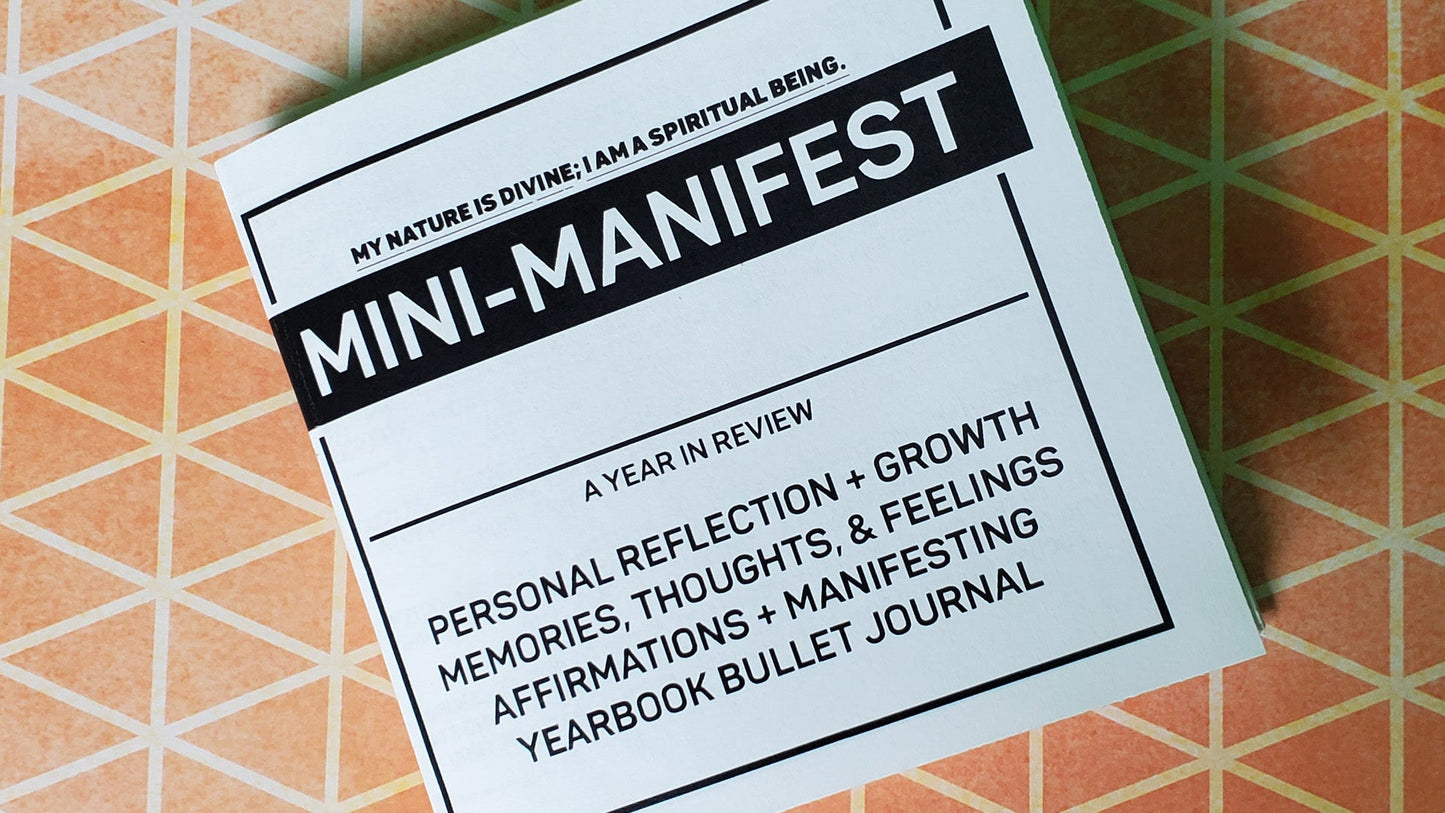 The Mini-Manifest Yearly Journal (DIGITAL FILE)